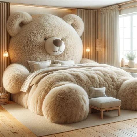 adult teddy bear bed